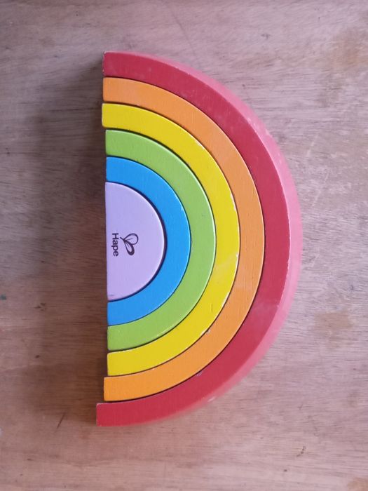 Дървена Монтесори дъга Hape