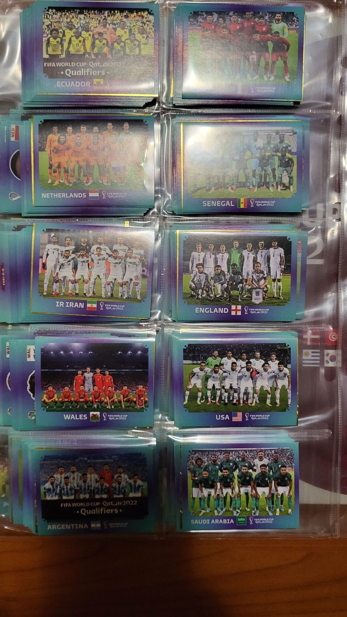 Qatar 2022 WC Panini complet Hardcover nelipit