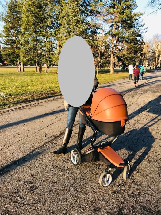 Продавам Комбинирана количка Mima - Xari, 2 в 1, кафява