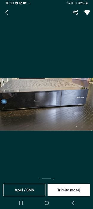 Vând receptor /receptor /tuner tv /decodor Vu Solo 4k