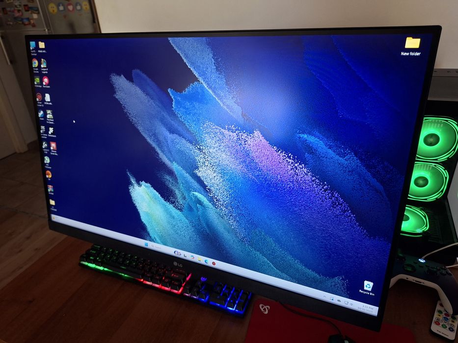 Monitor LG UltraGear  32gn650, 32 inch qhd 2560-1440p, 165 hz