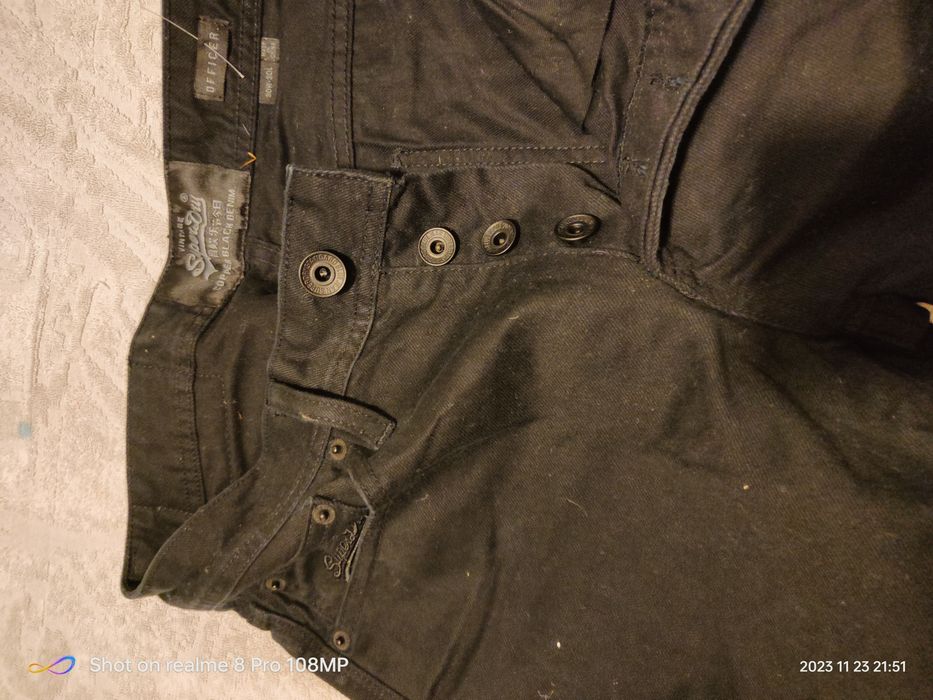 Blugi groși superdry 30/30