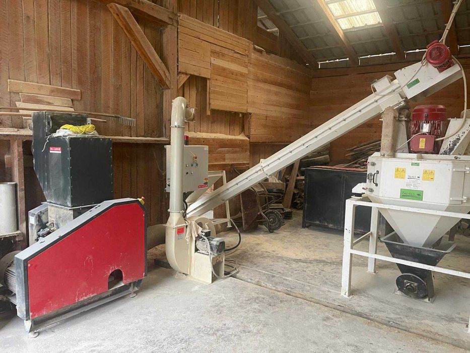 Linie productie PELETI - folosita