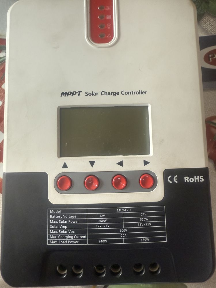 Controller solar charge mppt 20