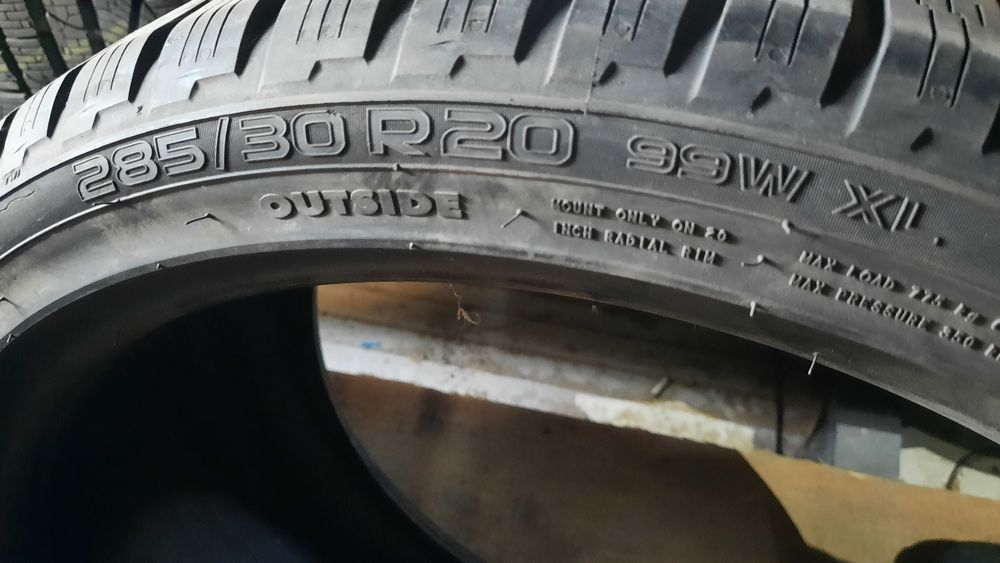 1buc 285 30 R20 iarna M+S cauciuc anvelopa MS 20