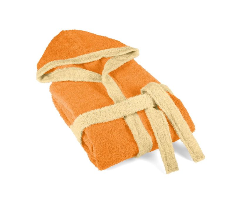 НОВ Детски халат за баня, 6-8 Години, 100% Памук