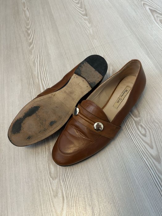Pantofi eleganți maro din piele – Massimo Dutti
