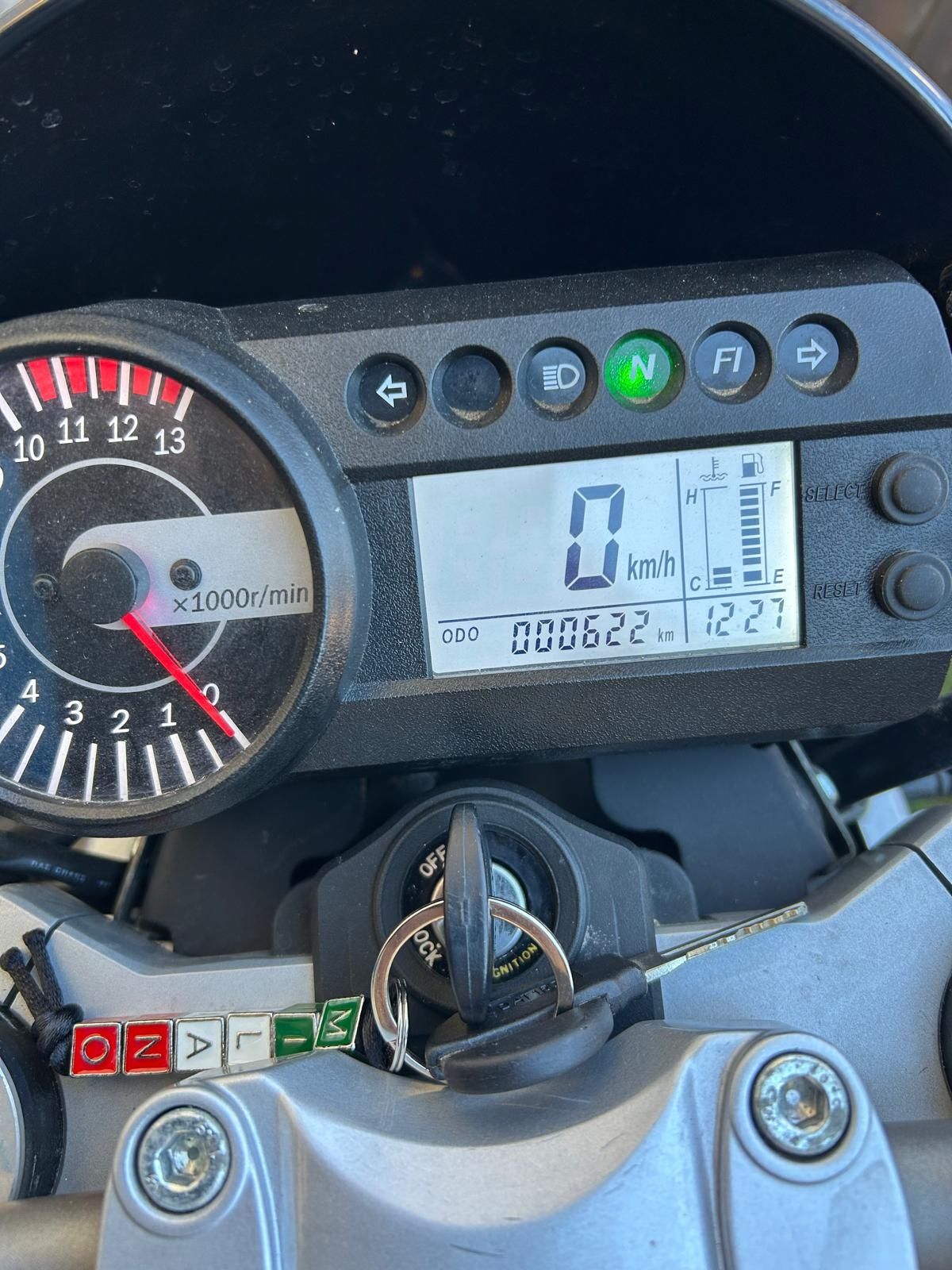 Vand motocicleta GT650i  ( nu Honda, BMW, KTM, Yamaha,  Suzuki), 622km