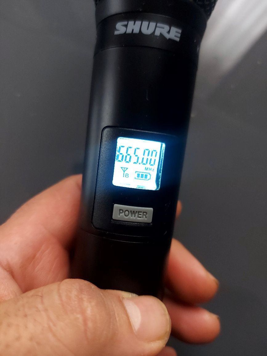 microfon wireless shure ksm 9 , impecabil ,(nou )