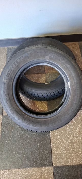 2бр. 195/65/15 Dunlop 6.3mm грайфер, дот 22г. Безплатен монтаж
