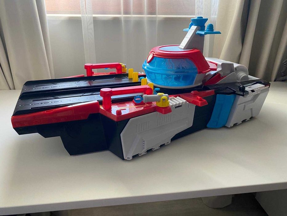 Sediu/Barca/Transportator Set complet Patrula catelusilor Mighty Movie