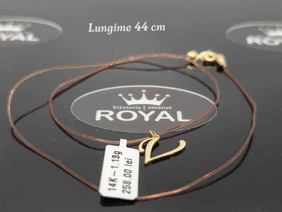 Bijuteria Royal: Lanț/colier guta aur 14k/1.13 gr