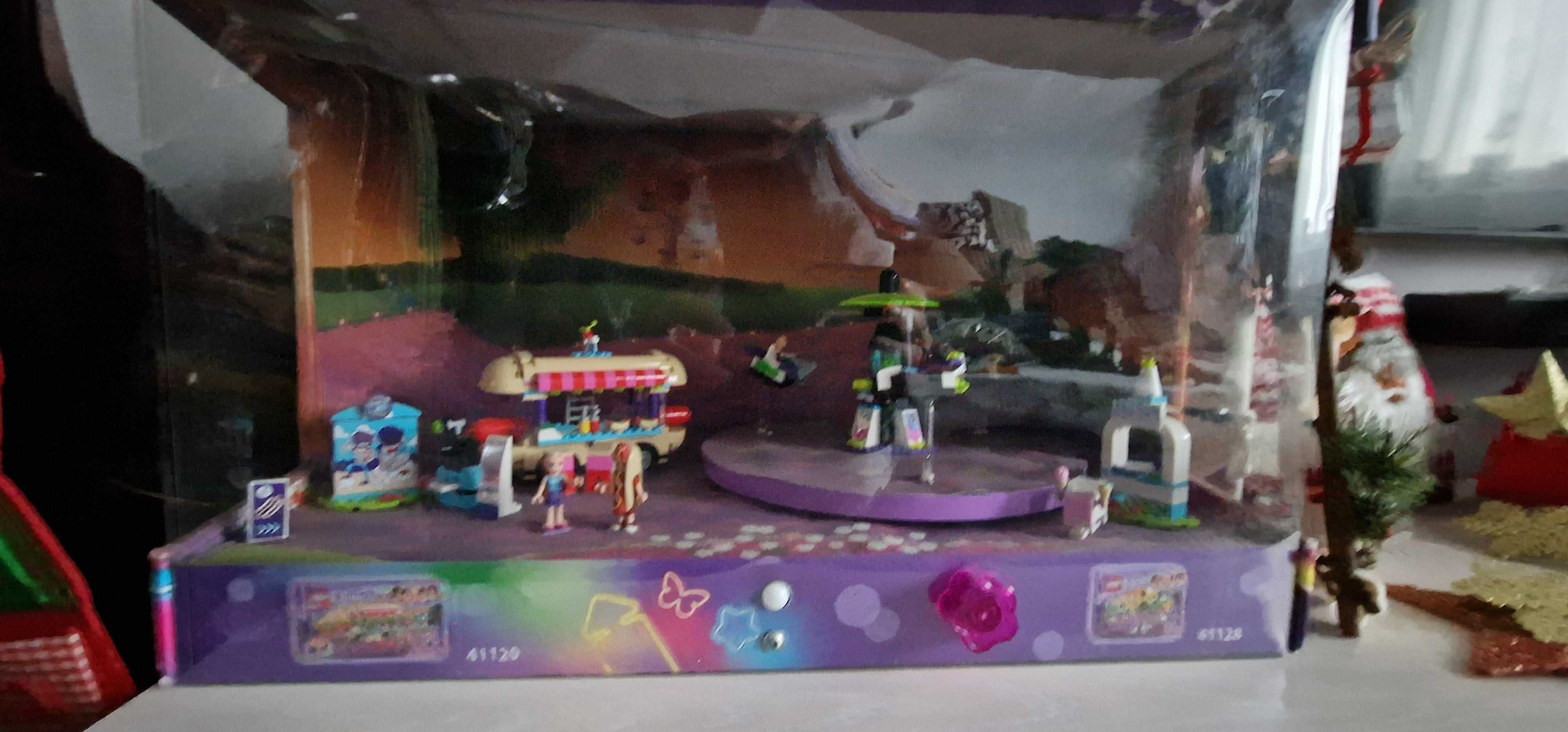 Lego friends 41128/41129 Hot Dog Van/Park Space - display showcase