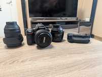 Nikon D750 + Sigma 35mm f/1.2 + 4 обектива + светкавици – 2500 лв.