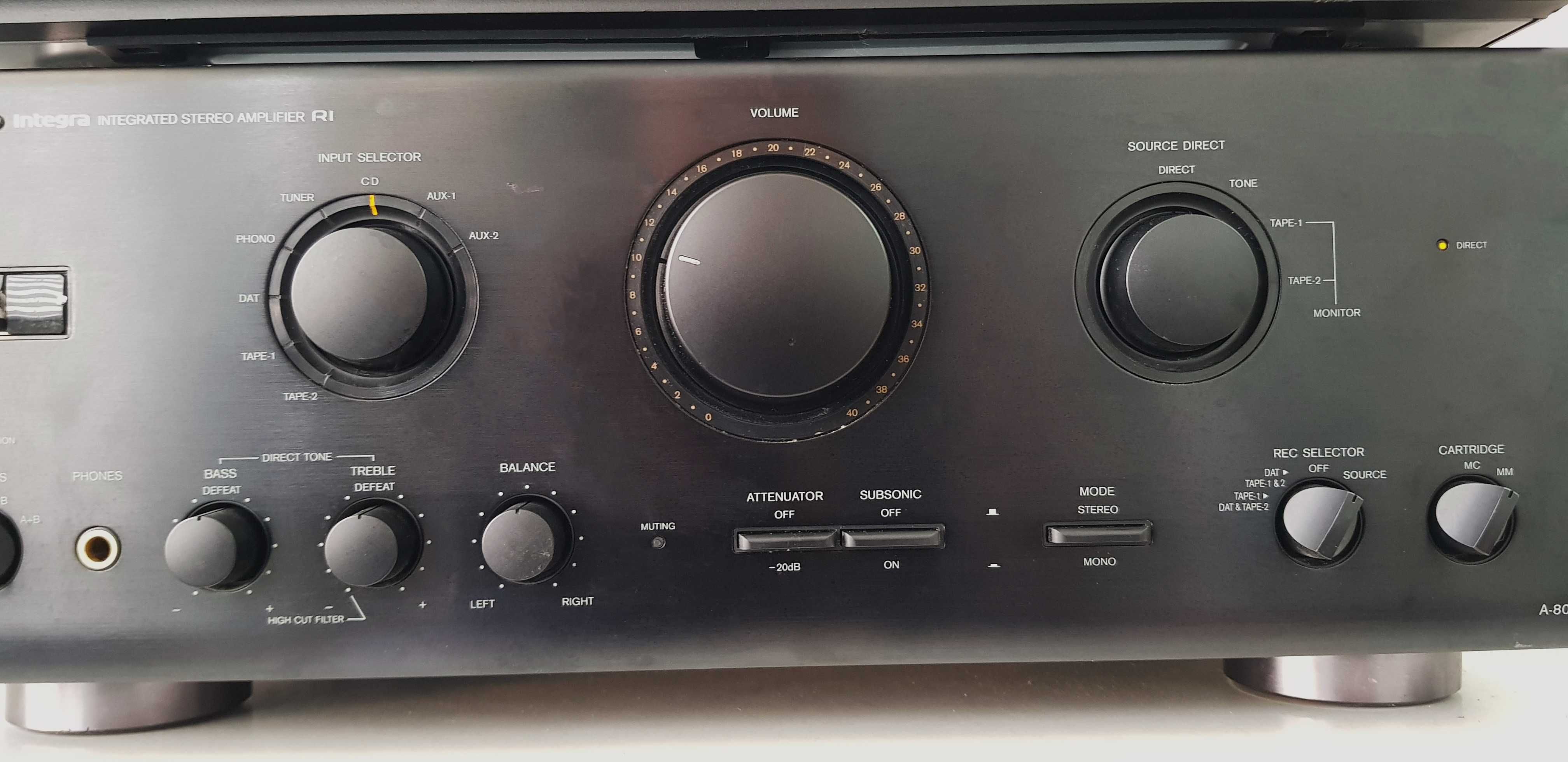 Onkyo Integra 807 amplificator stereo sunet hi end statie Japan