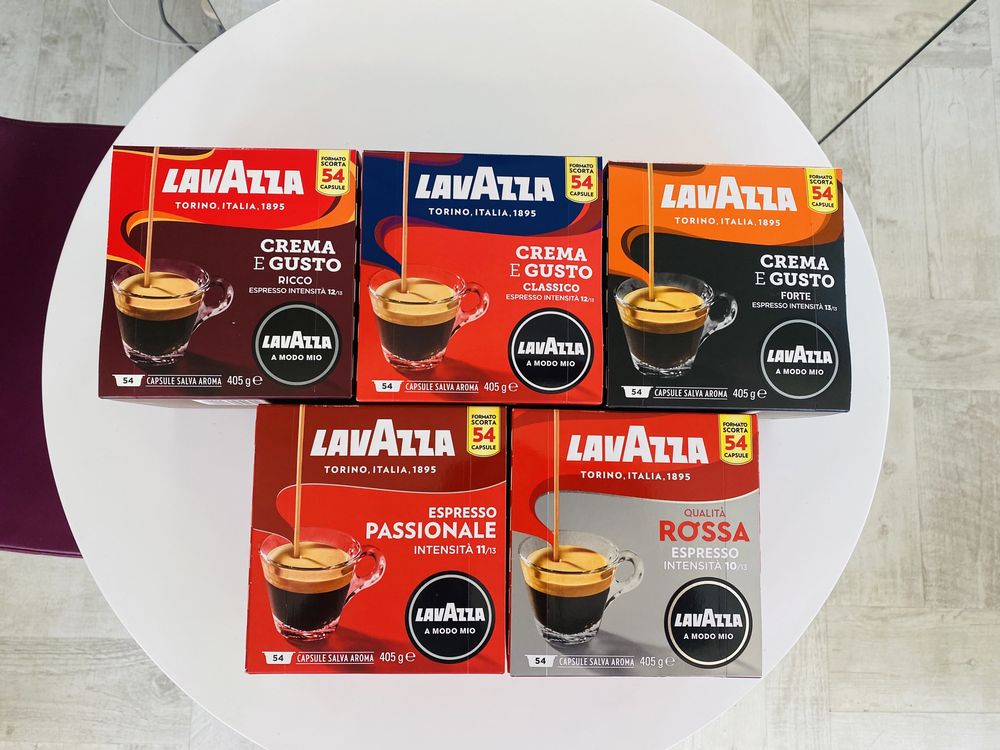 Lavazza A Modo Mio Амодо  лаваца vergnano TORALDO LOLLO kimbo