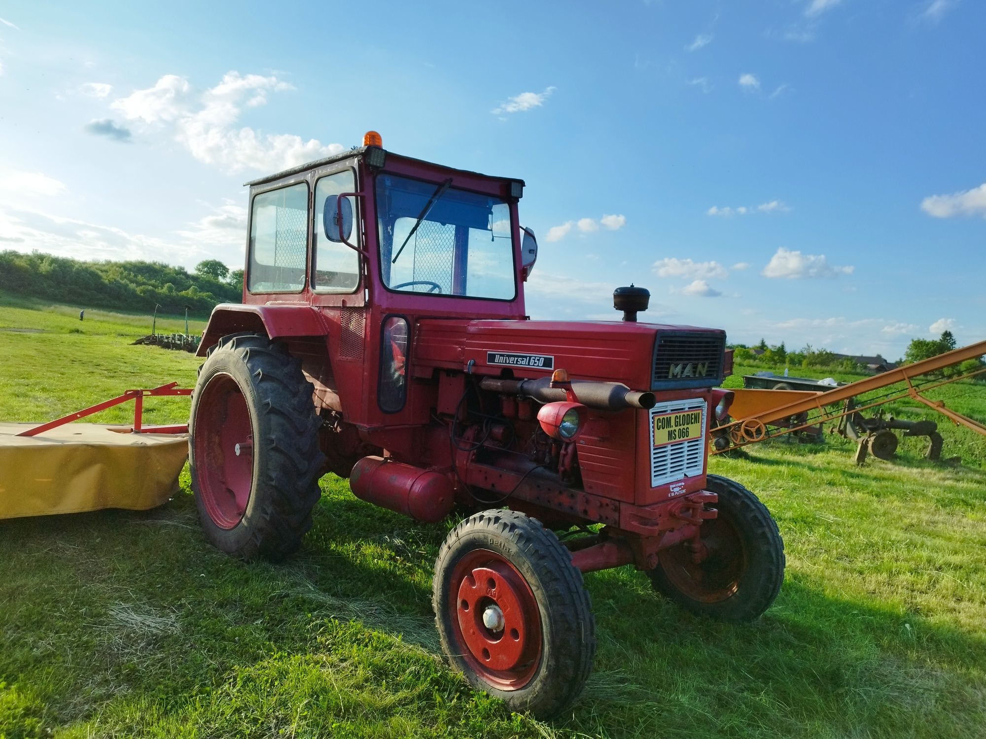 Tractor U650. Disc 7 talere