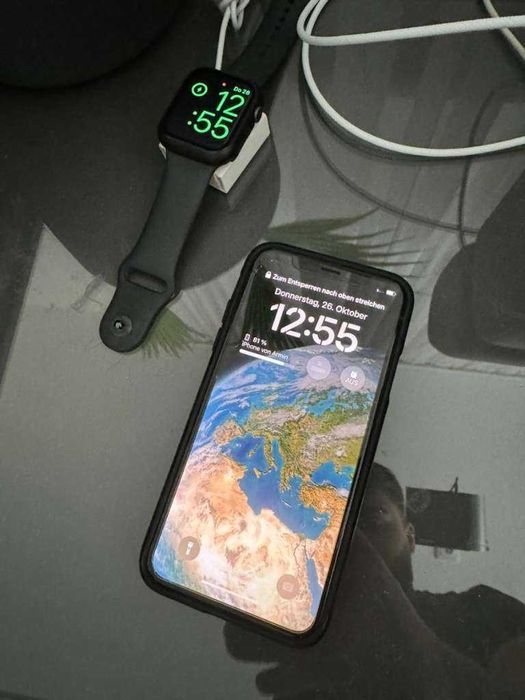 iPhone XS MAX, 256Gb + Apple Watch 7 - IMPECABILE-cititi anuntul