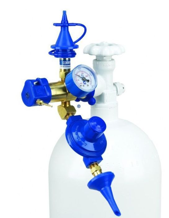 Баллон 40л с редуктором и  с гелием 50 Барр