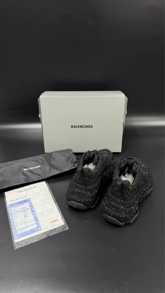 Balenciaga Triple S “Swаrovski” черен