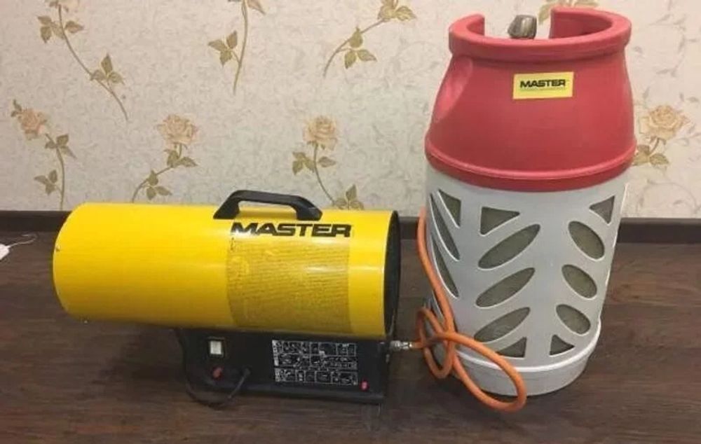 Тепловые пушки с безопасным композитным баллоном.  Доставим и заберём!