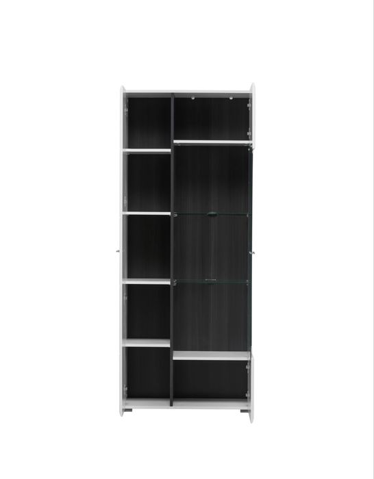 Vitrina cu usa de sticla si led