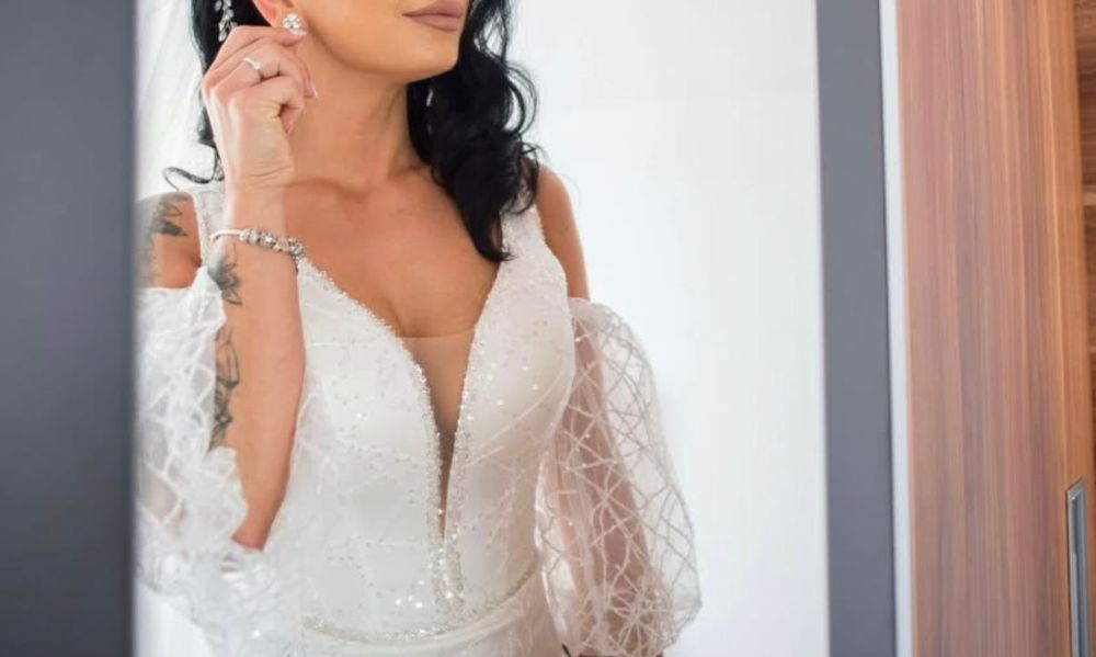 Rochie de mireasa tip sirena XS-S (Just Bride)