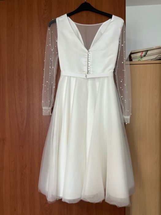 Rochie cununie Bella Dress, mărimea S – ca nouă