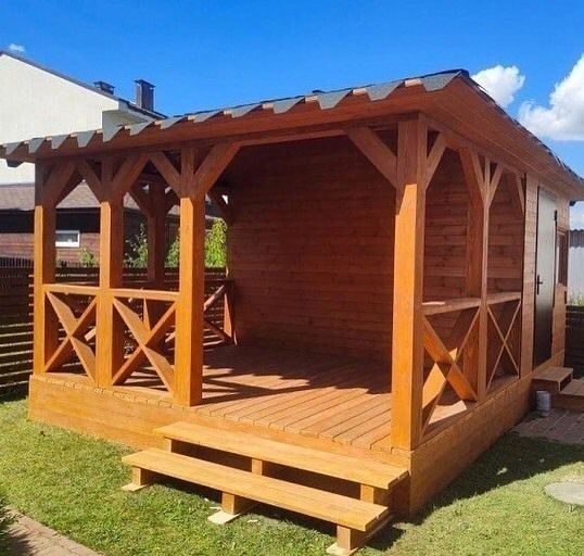 Terase din lemn -foișoare la comanda -pergole modele moderne -leagăne