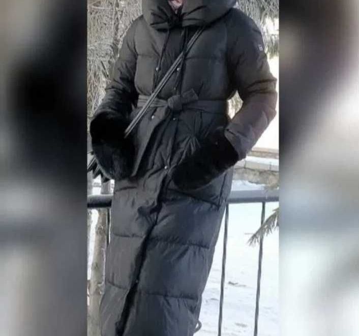 Зимний женский пуховик