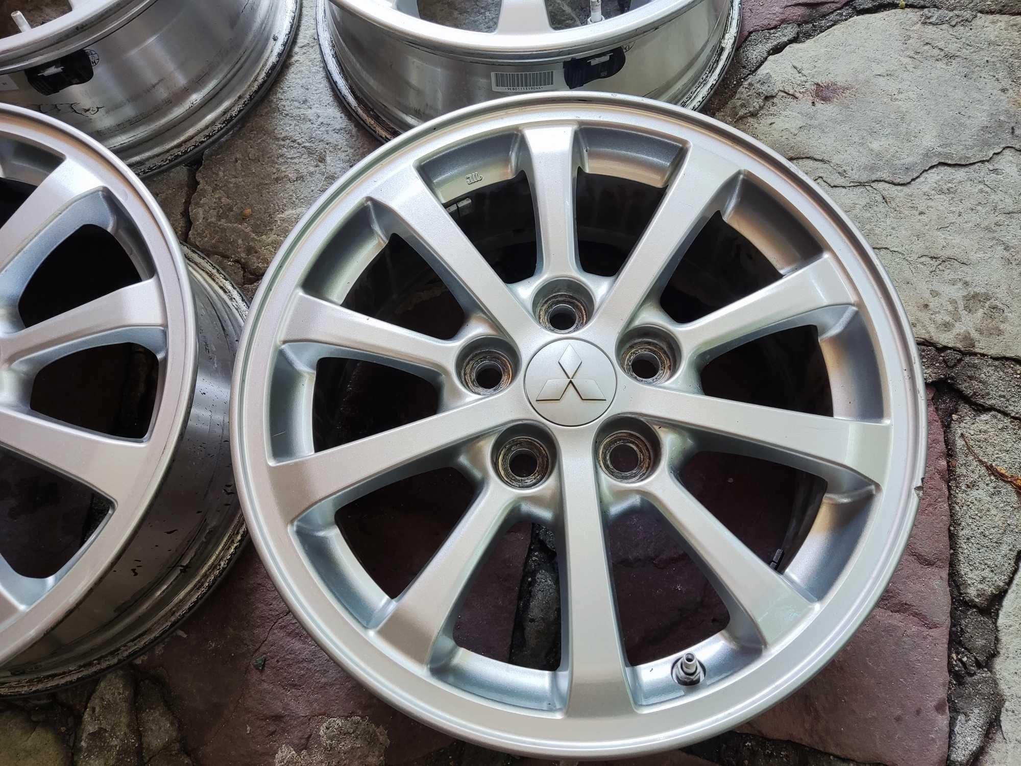 Мицубиши 16 5x114,3 оригинални лети джанти 5х114,3 Mitsubishi ASX
