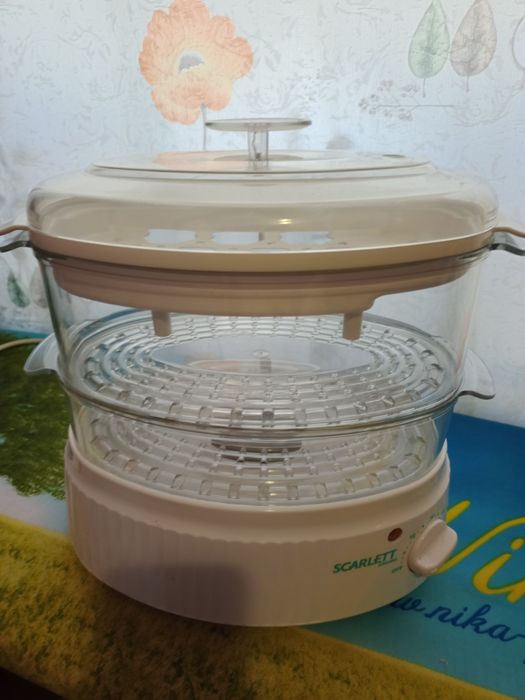 Электрическая пароварка в отличном состочнии