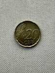 Moneda 20 euro cent anul 2002