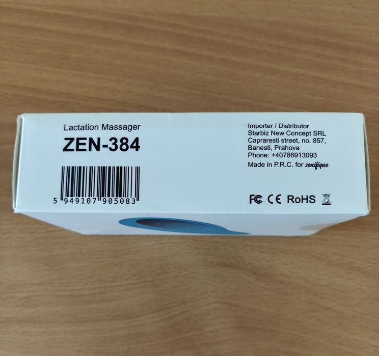 Aparat de masaj zenifique pentru stimularea lactatiei