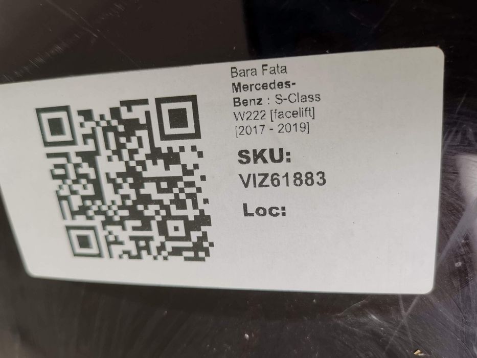 Предна броня Мерцедес-Бенц С-Клас / Mercedes-Benz S-Class W222 [фейсли