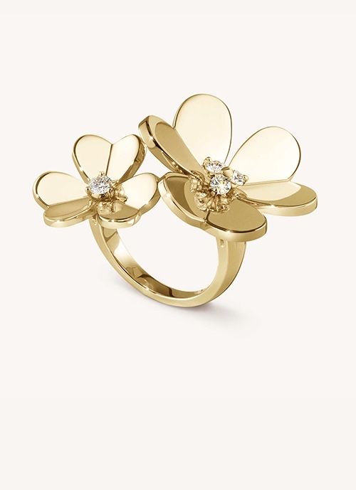 Позлатени пръстени  “Van Cleef & Arpels” 750/18k