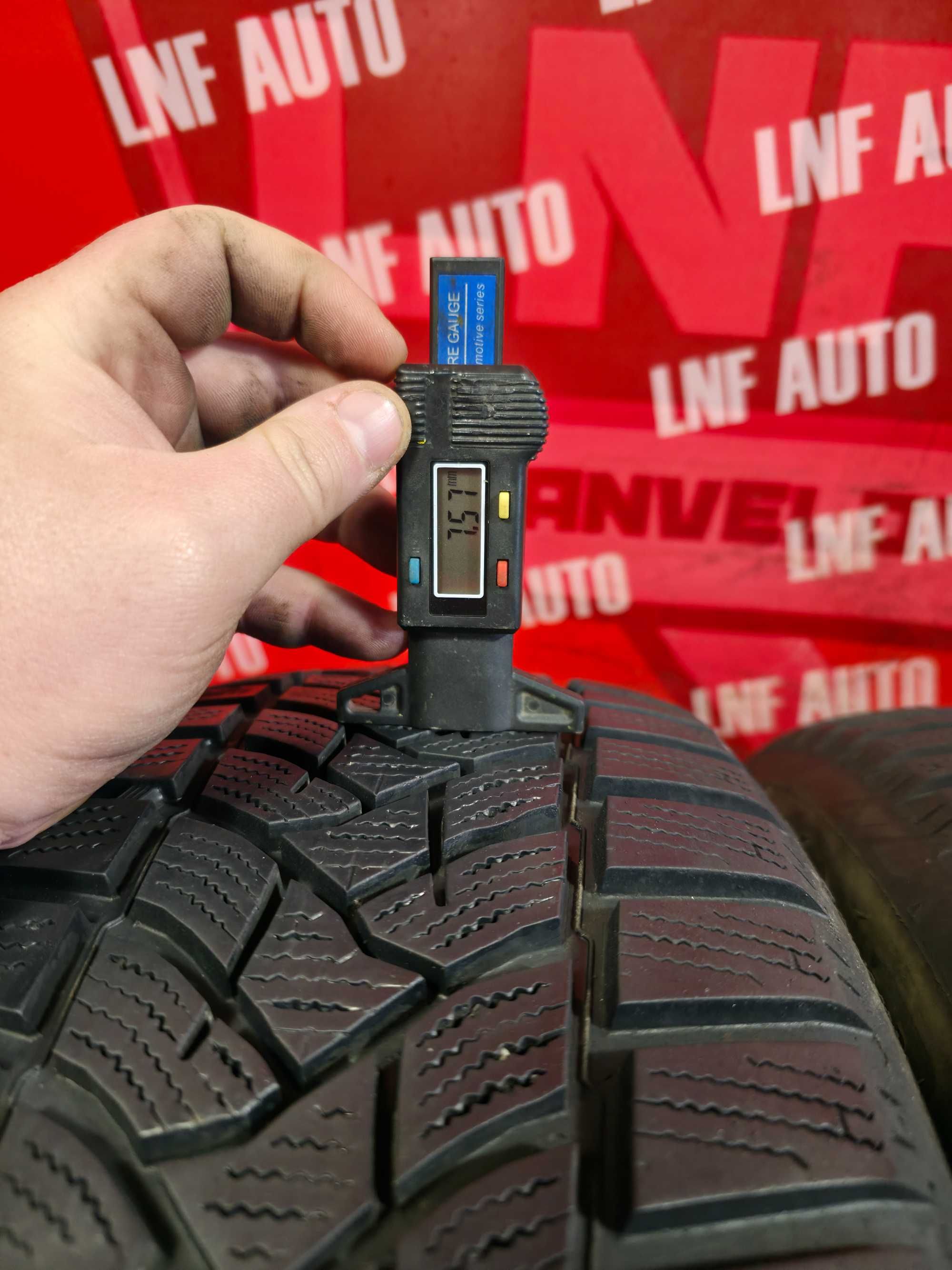 Anvelope de IARNA - 205/60/16 - DUNLOP - 5.69 / 7.57 MM - DOT 2018 !