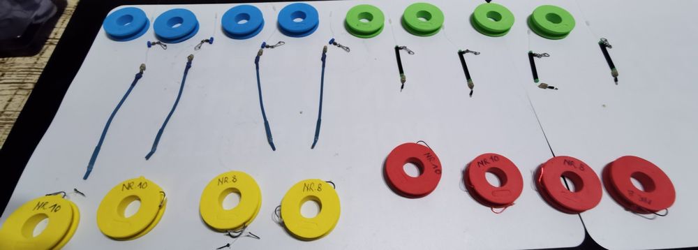 Penar monturi si forface pt pescuitul la Dunare