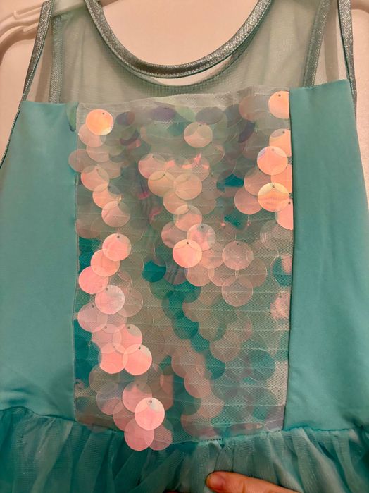 Рокля костюм на русалка а Н&М 122/128