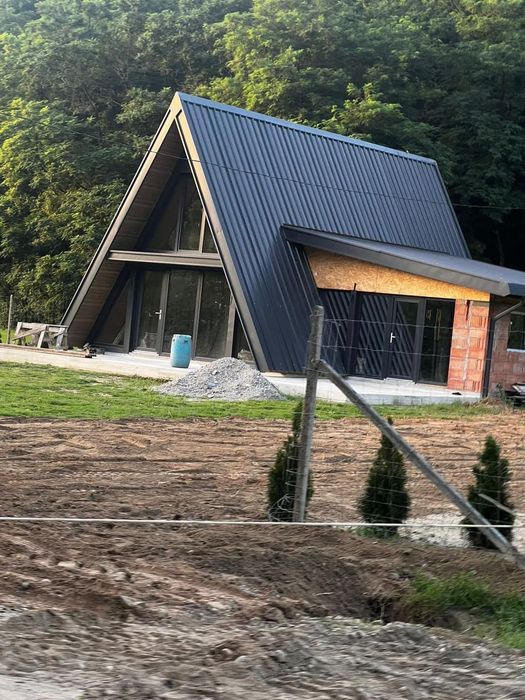 Cabane din lemn masiv