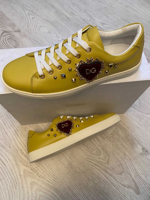 Dolce Gabbana sneakers 37-38 si 39 model nou full box, retail 595 euro