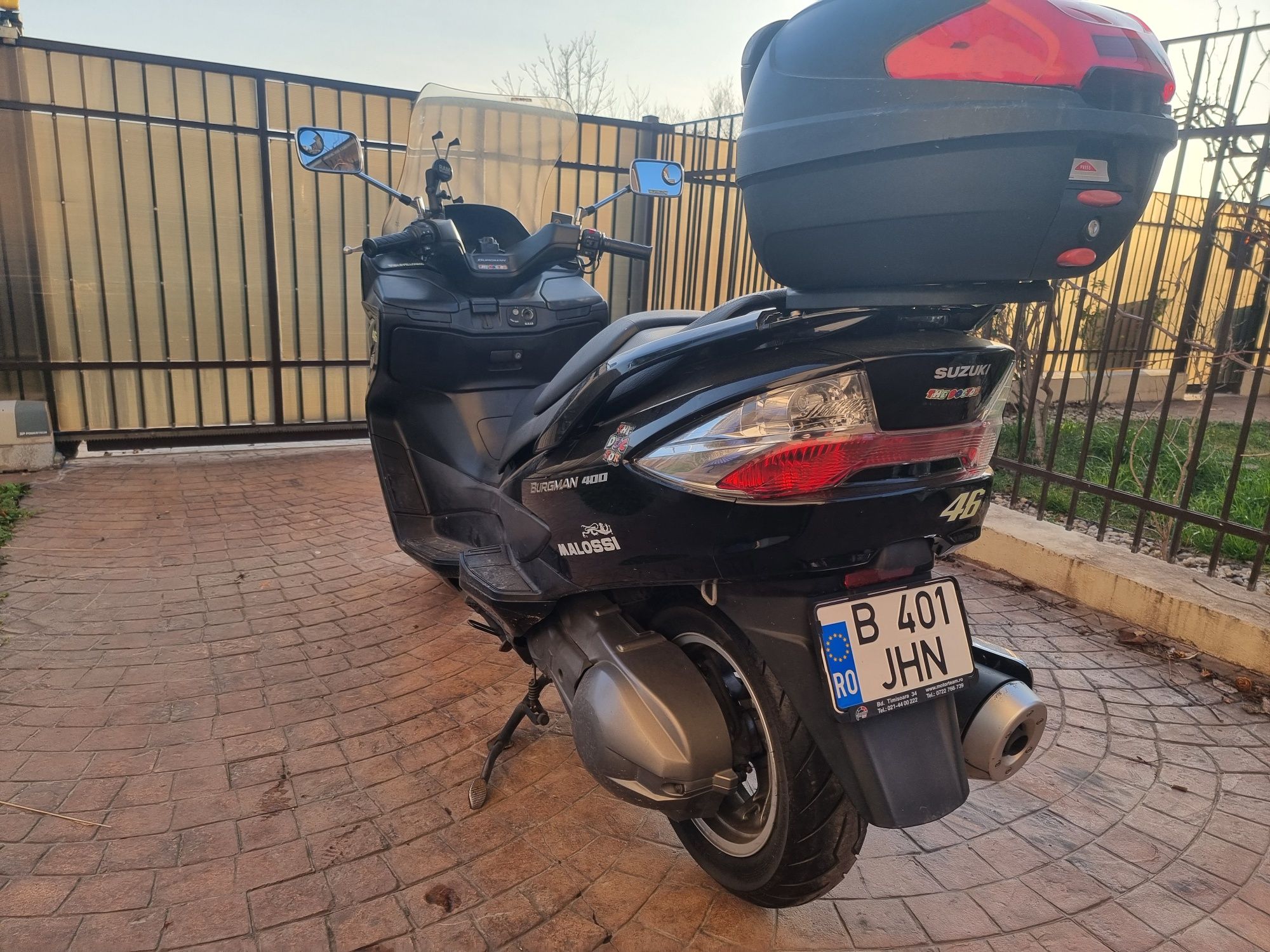 Suzuki burgman an 400 2015 22000 km