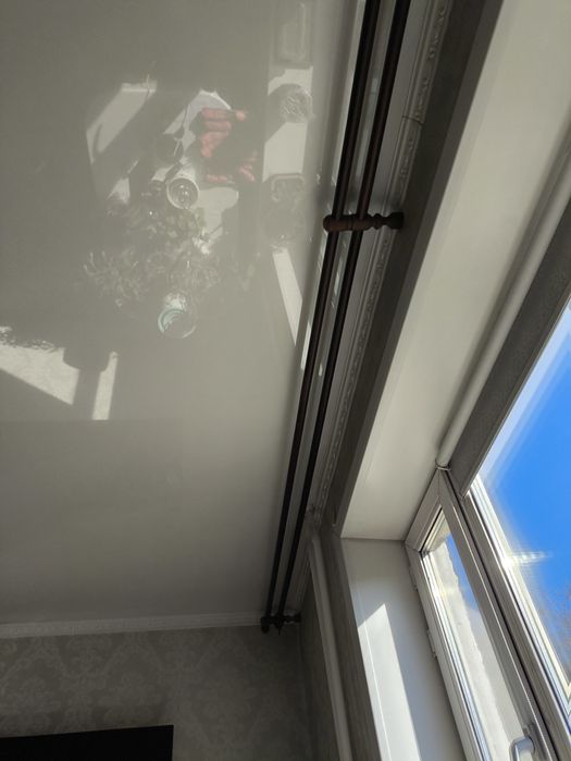 Гардина двухрядная, деревянная, 4м.