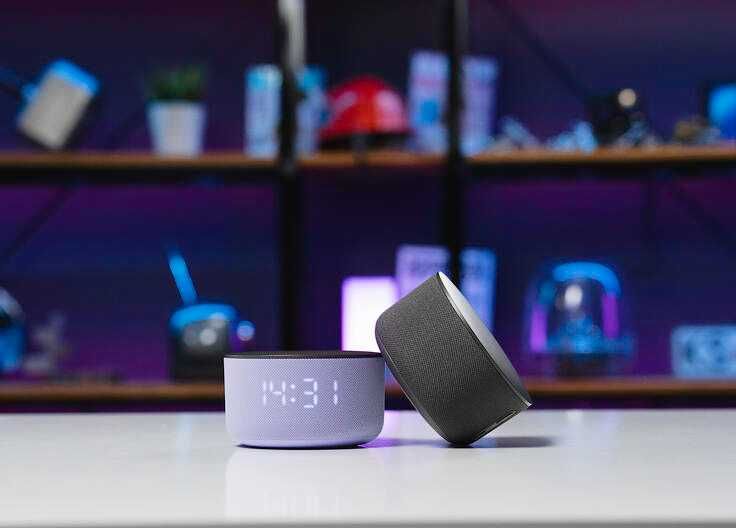 Умная колонка Яндекс Станция Мини 3 с часами с Алисой, 12Вт