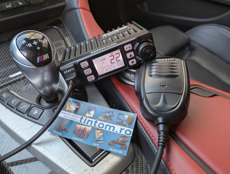 Statie Radio CB AVANTI Delta VOX 15 Autosquelch 12V – 24V Editie  2026