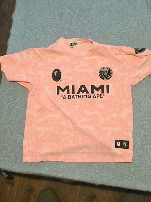Bape x inter Miami t-shirt
