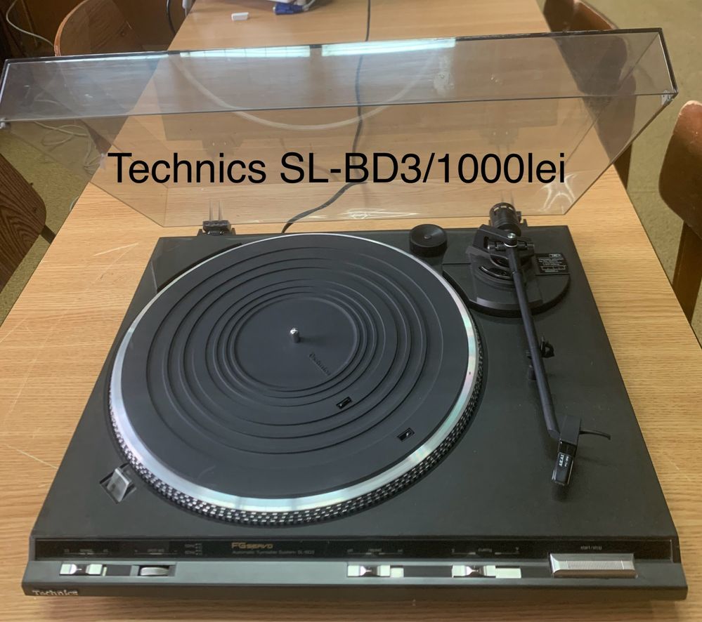 Technics SL-BD3 ful automat, HIFI, repeat, impecabil