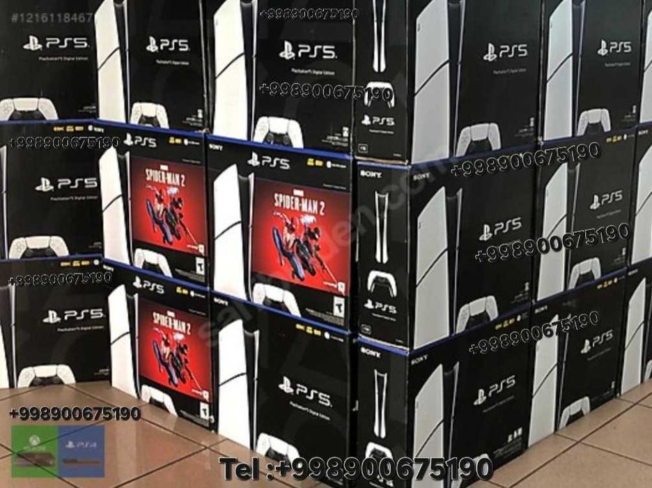Playstation 5 PS3 PS4 PS5 Slim Pro тoп с играми New оптом