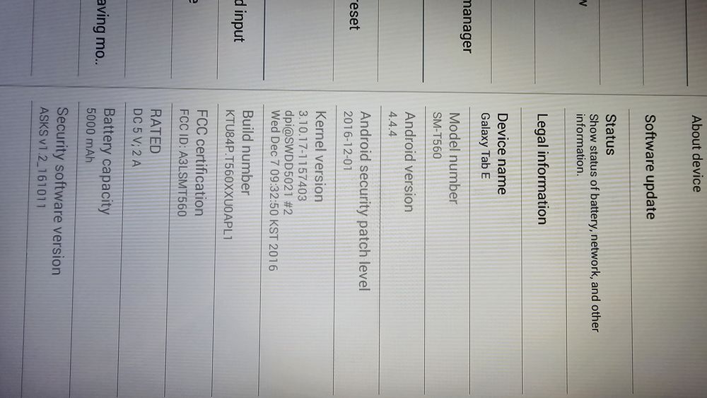 Tableta samsung galaxy tab e stare foarte bună