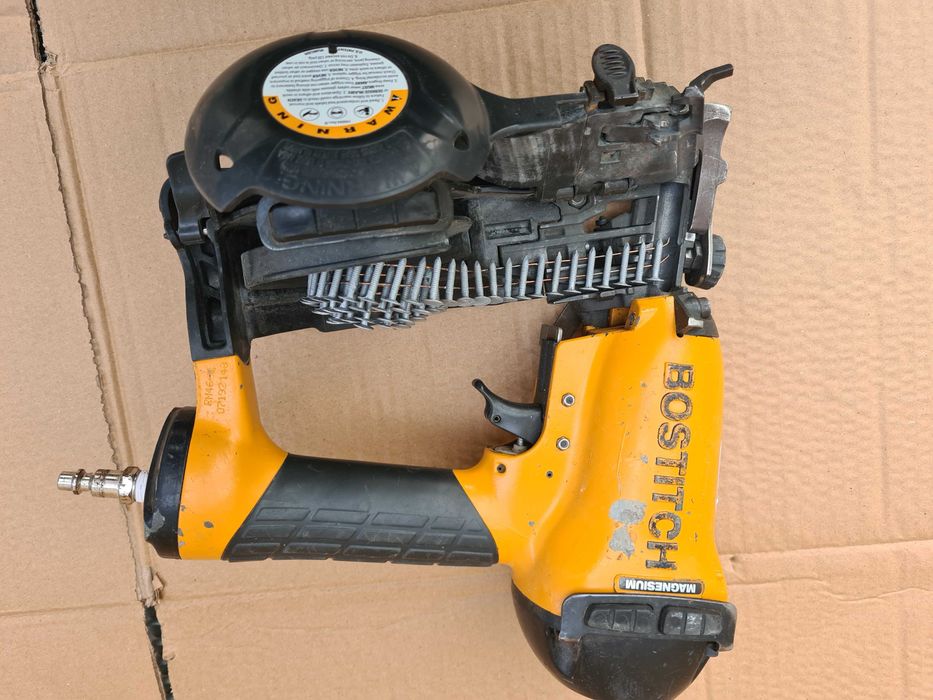 Bostich cuie tegola carton bitumat pistol pneumatic